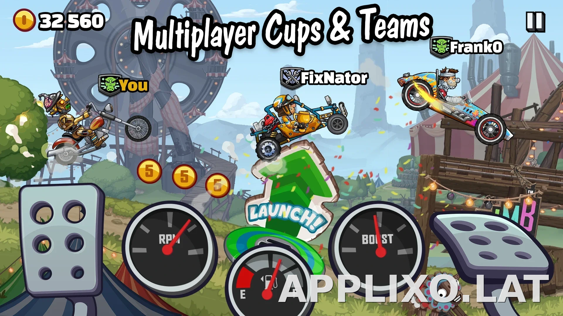 Hill Climb Racing 2 скриншот 3