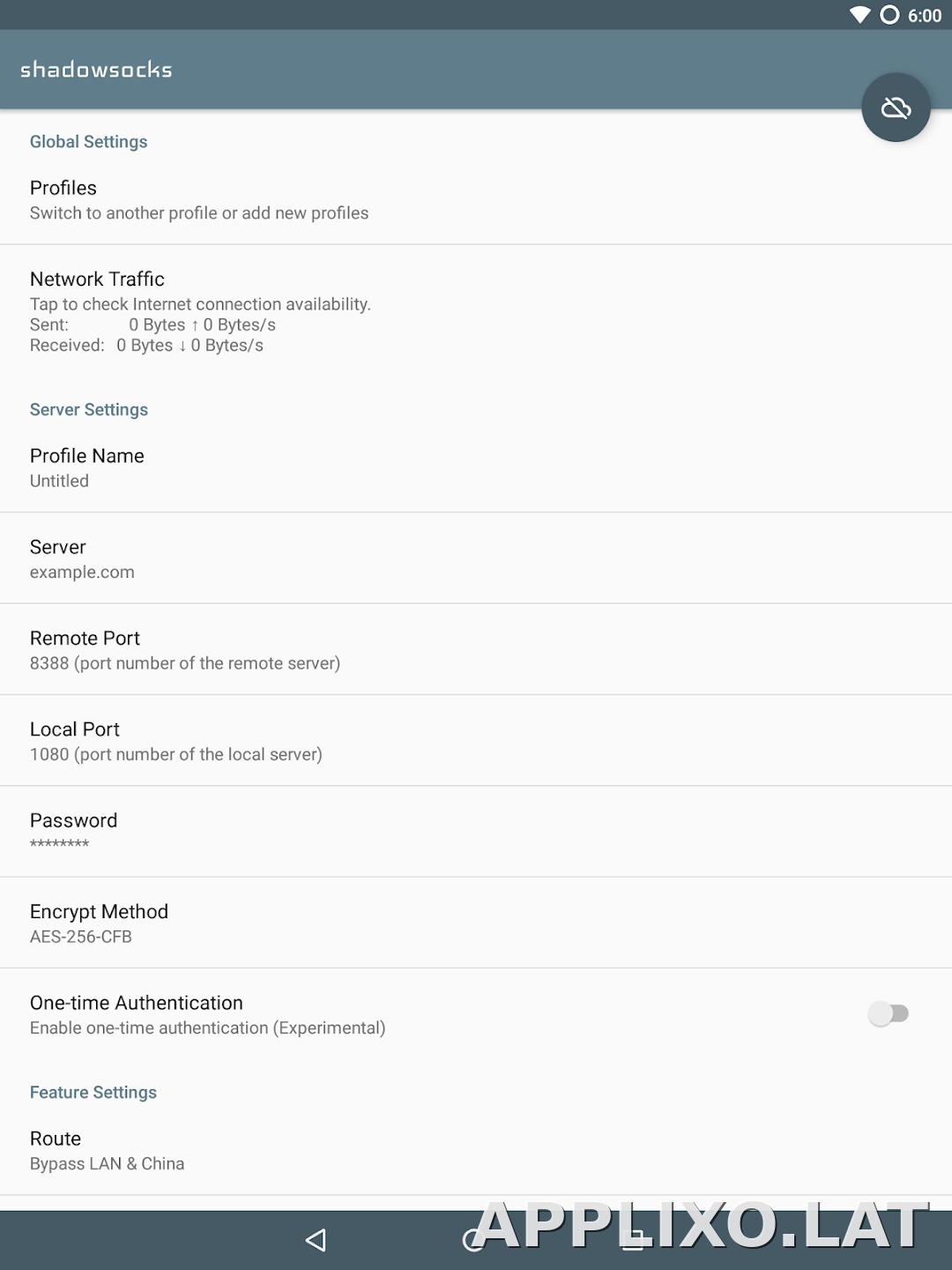 Shadowsocks скриншот 5