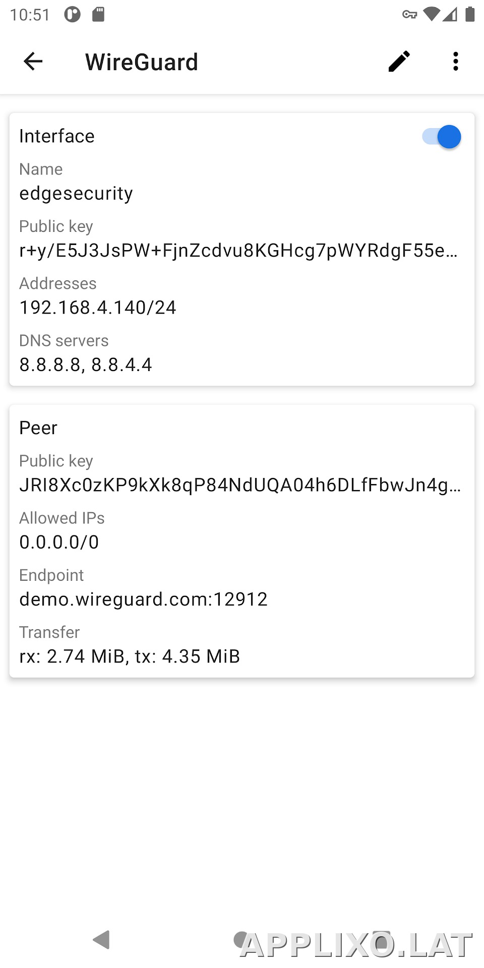 WireGuard скриншот 2