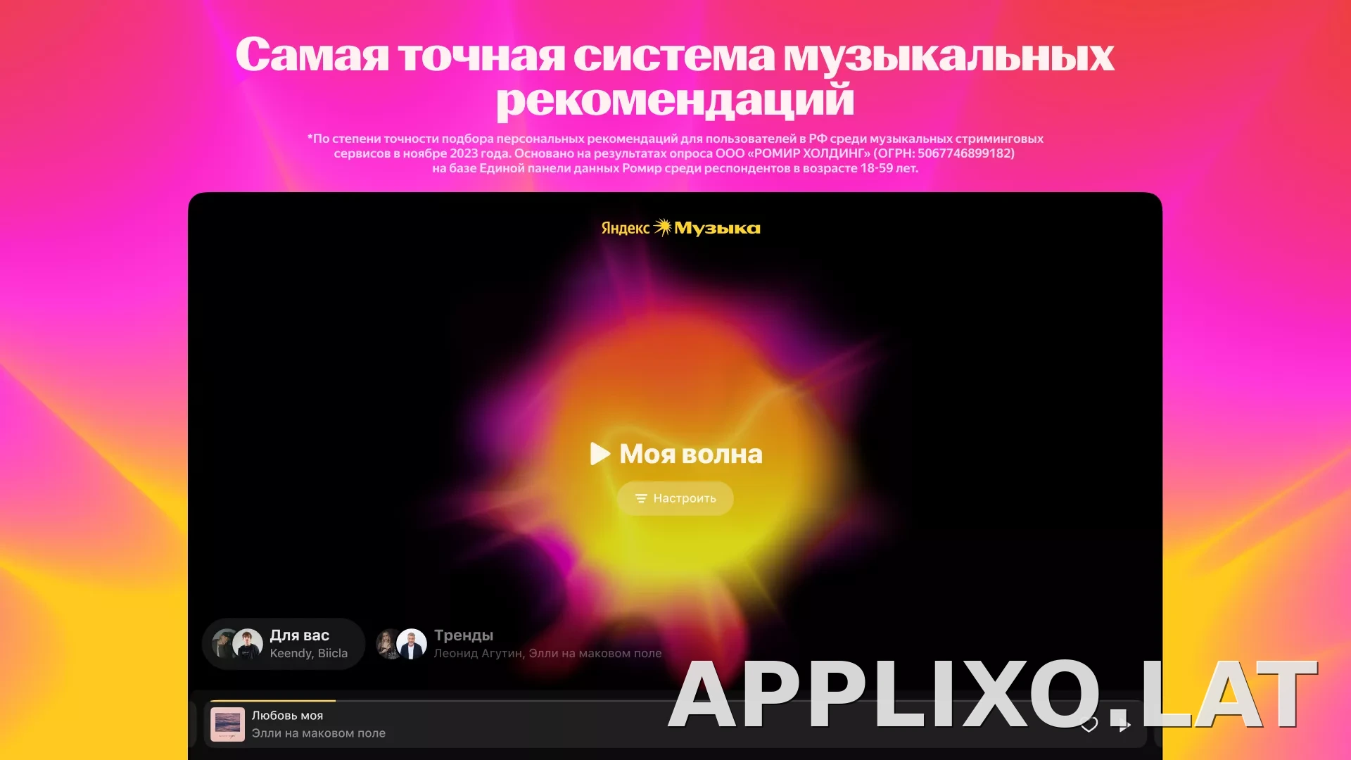 Яндекс Музыка скриншот 1